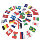 Banner of 32 national flags