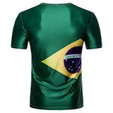 T-shirt for Brazil Fans - Ordem e Progresso